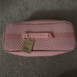 Pink Quilted Women's Travel Bag